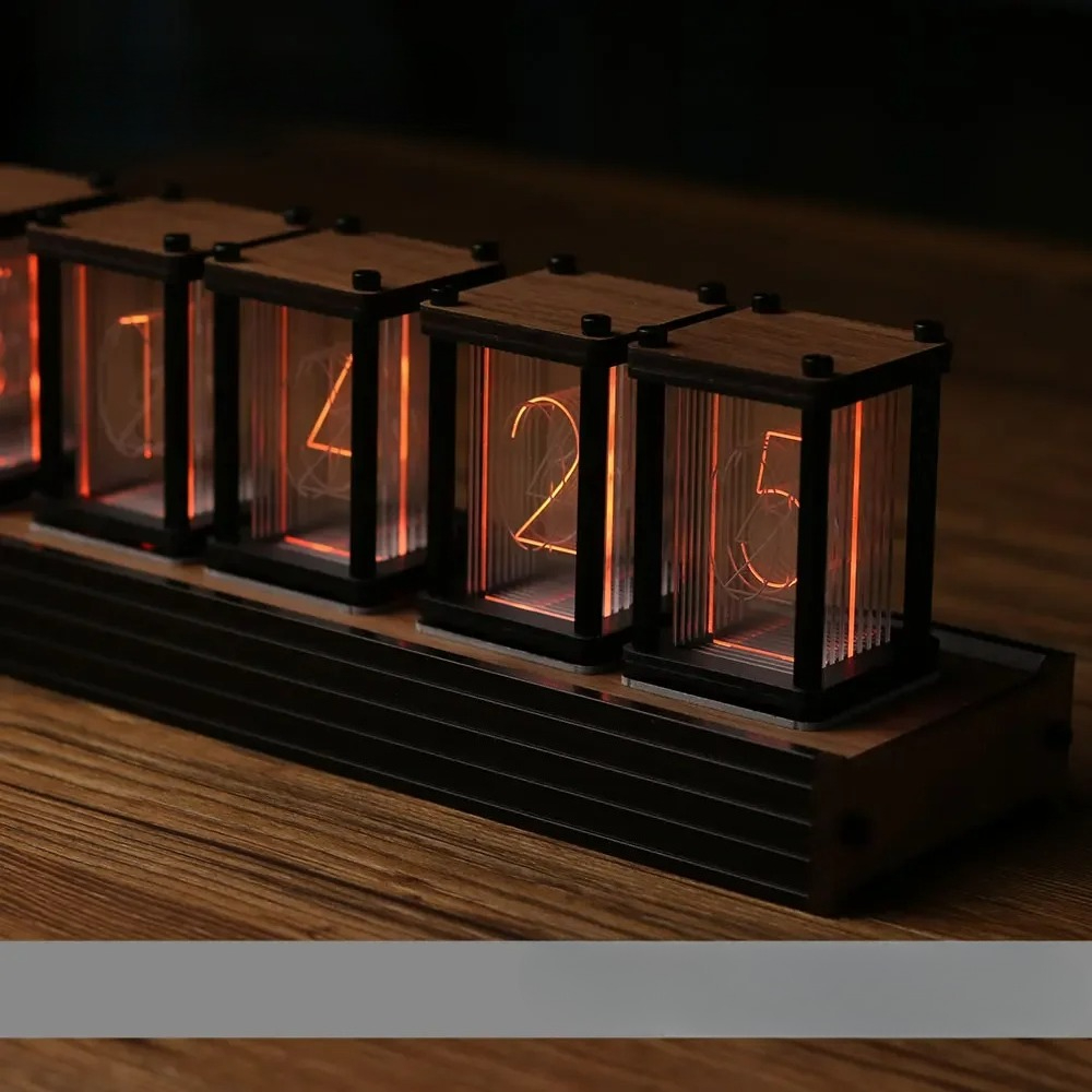 Diy Electronics Ideas - RGB Nixie Tube Clock DIY Table