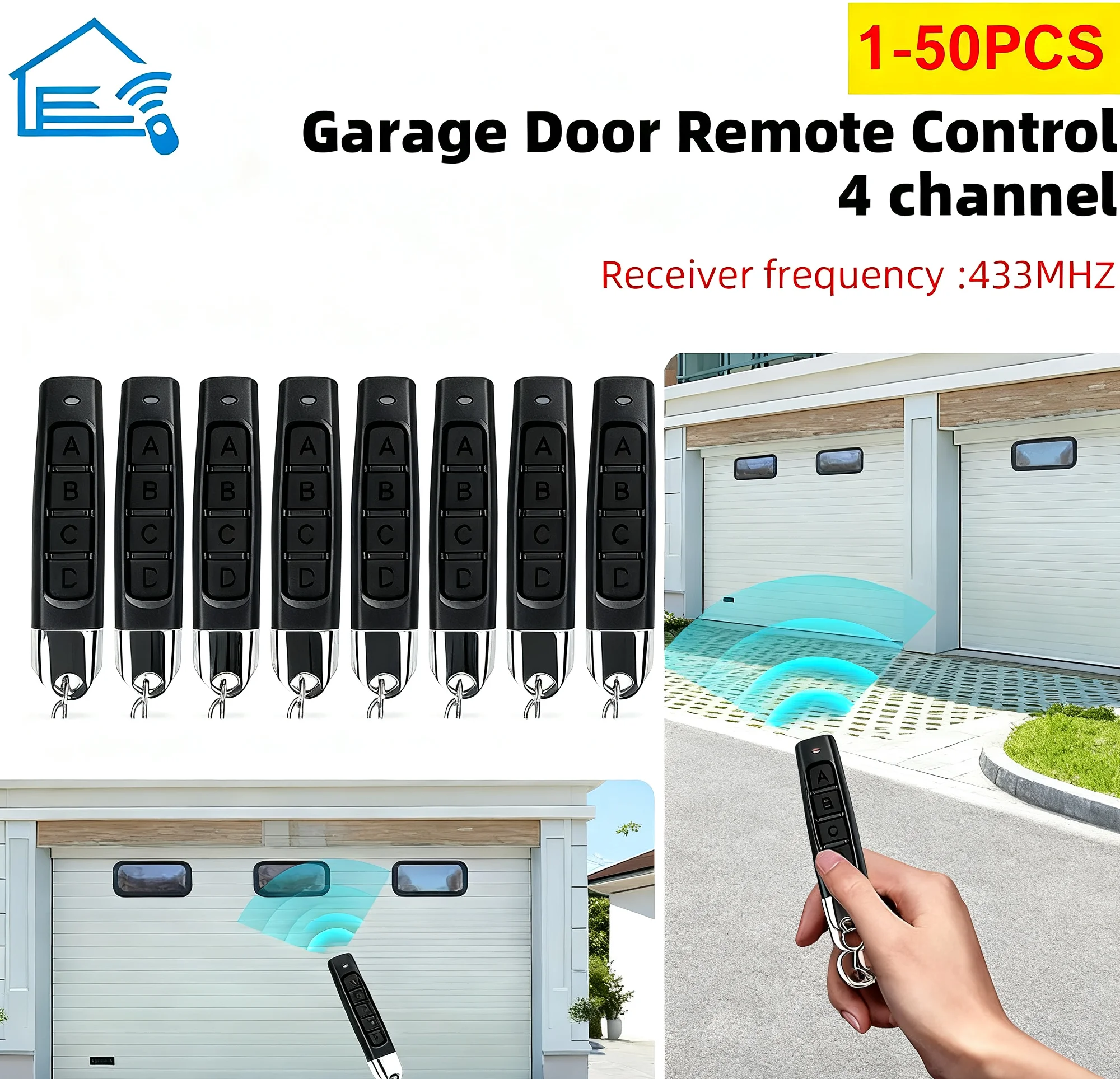 Diy Electronics Button - Remote Control 433MHz Car Key Garage