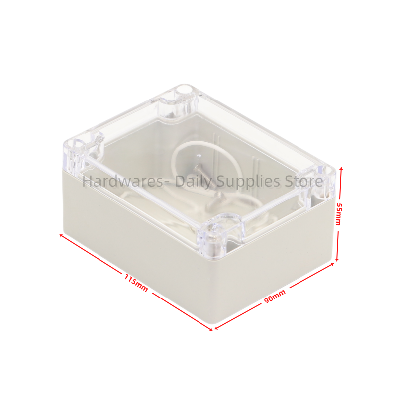 Diy Electronics Project - 1pc 115x90x55mm Waterproof Plastic Enclosure Case