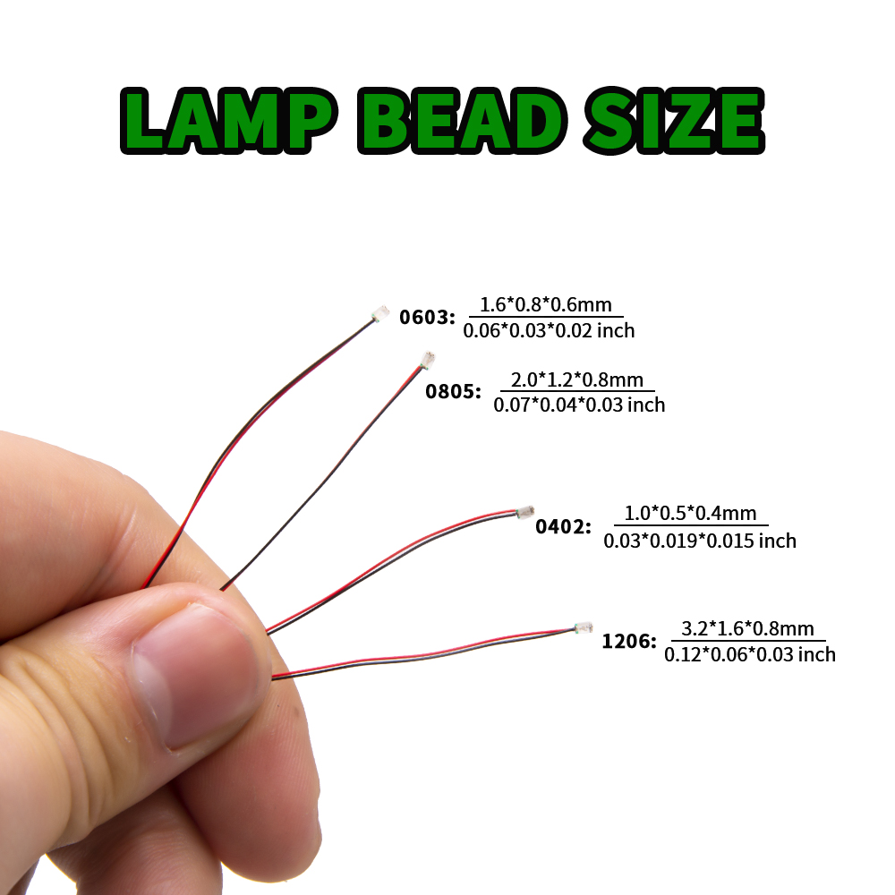 Diy Electronics Gadget - 10pcs/Set Micro LED Lamp Chips 3V