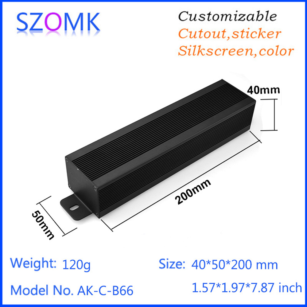 Diy Box Electronics Mall - 1Piece 40*50*200mm Aluminum Box Enclosure Electronics