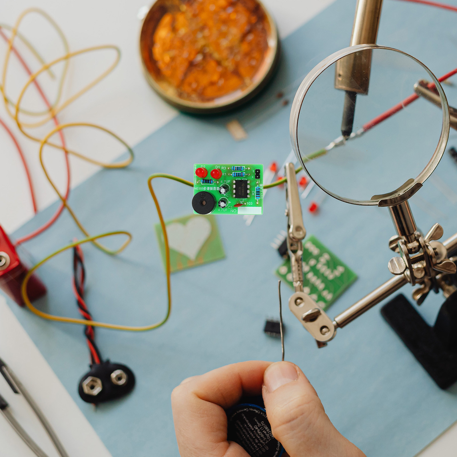 5Set Soldering Training Kit We - Diy Electronics Circuits review and price