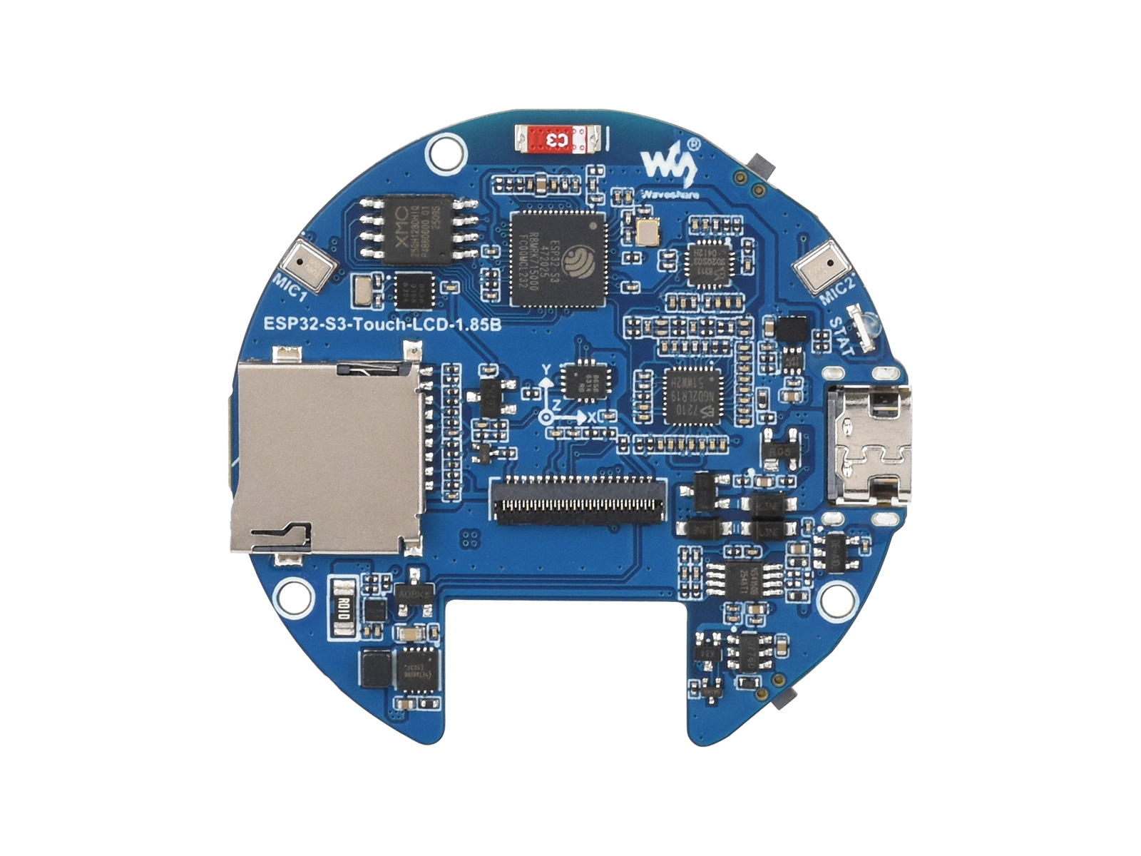 ESP32-S3 1.85inch LCD Capaciti - Diy Electronics Board review and price