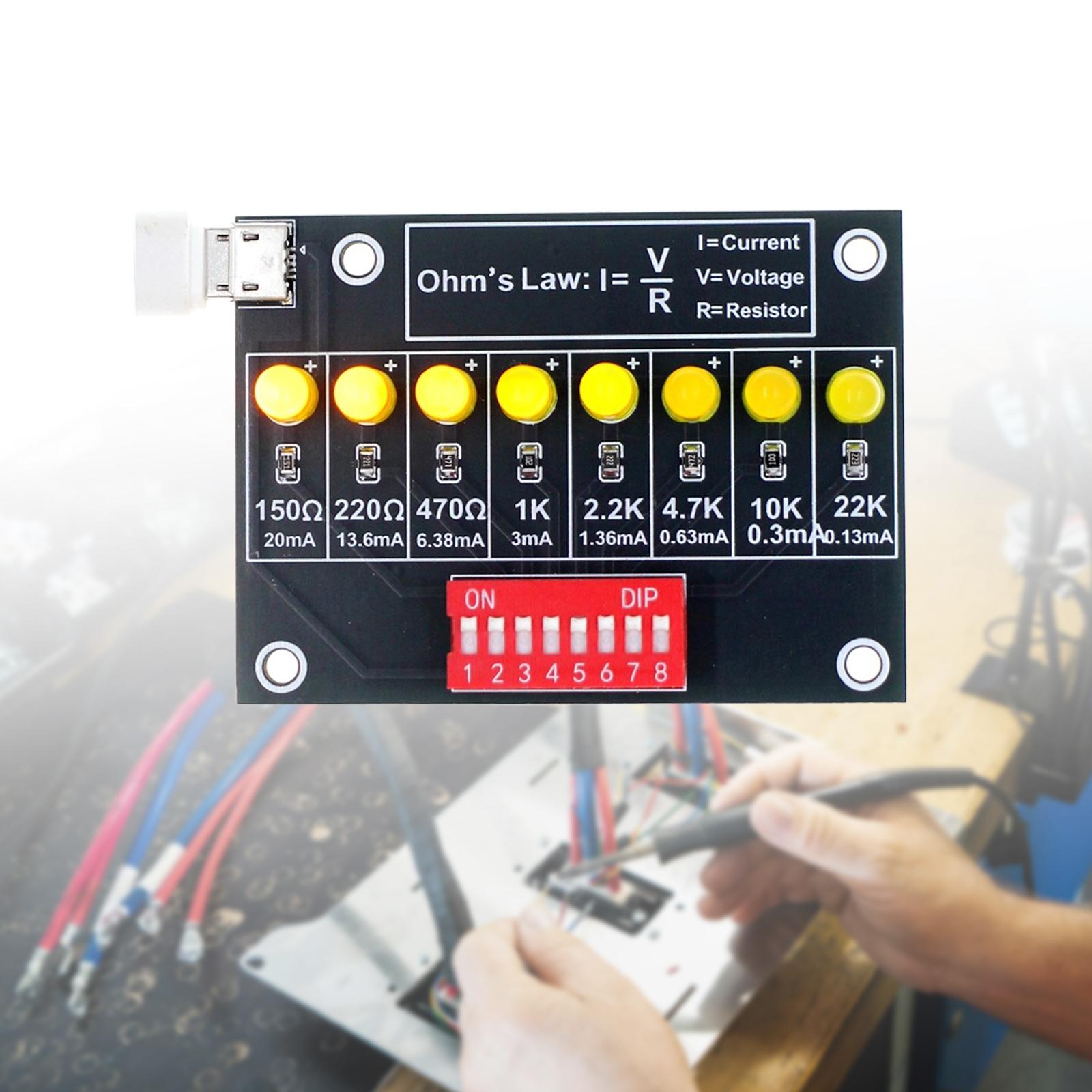 DIY Soldering Practice Kit Ohm - Diy Electronics Board review and price