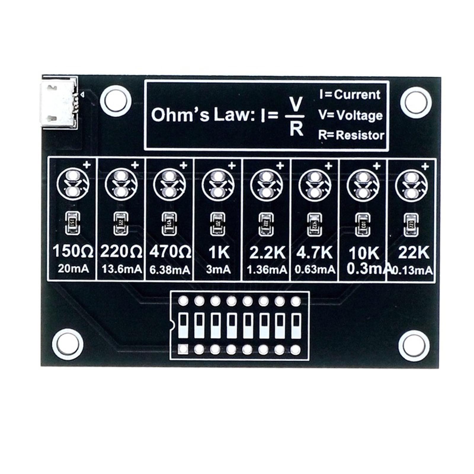 DIY Soldering Practice Kit Ohm - Diy Electronics Board review and price