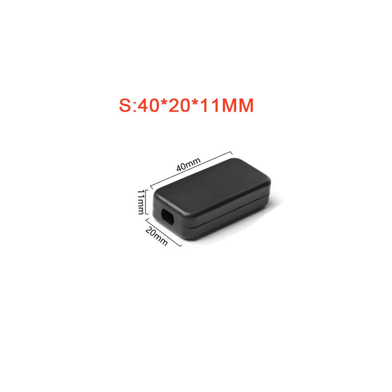 2PCS Plastic Waterproof Black  - Diy Box Electronics Mall review and price