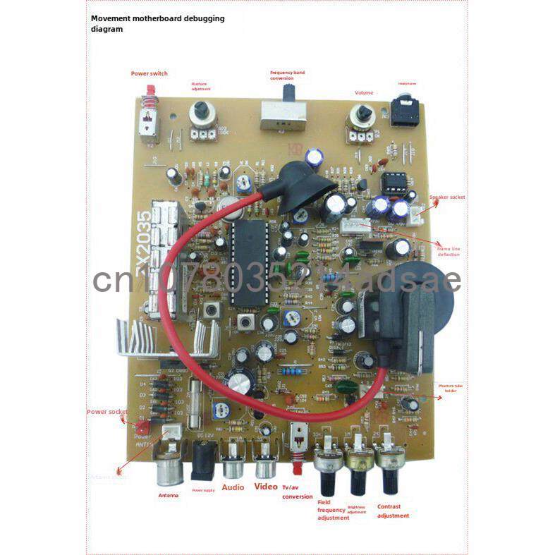 5.5 Inch Black & White TV Main - Diy Electronics Project review and price