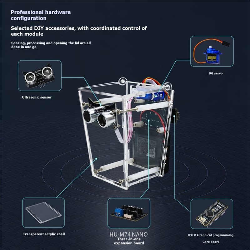 ABGI-DIY Smart Trash Can Elect - Diy Electronics Board review and price