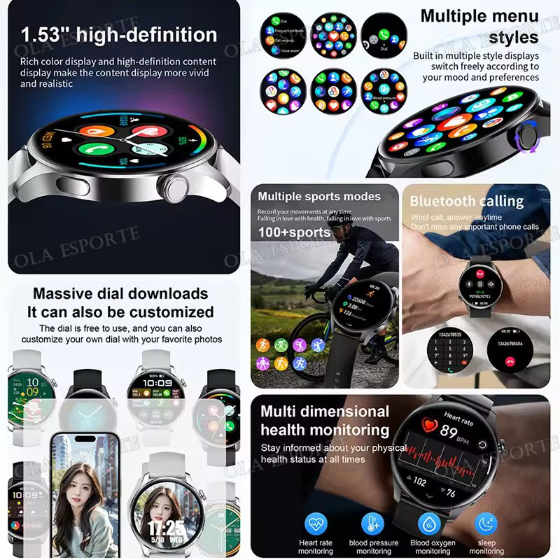 New SmartWatch for Men Women B - Diy Electronics Music review and price
