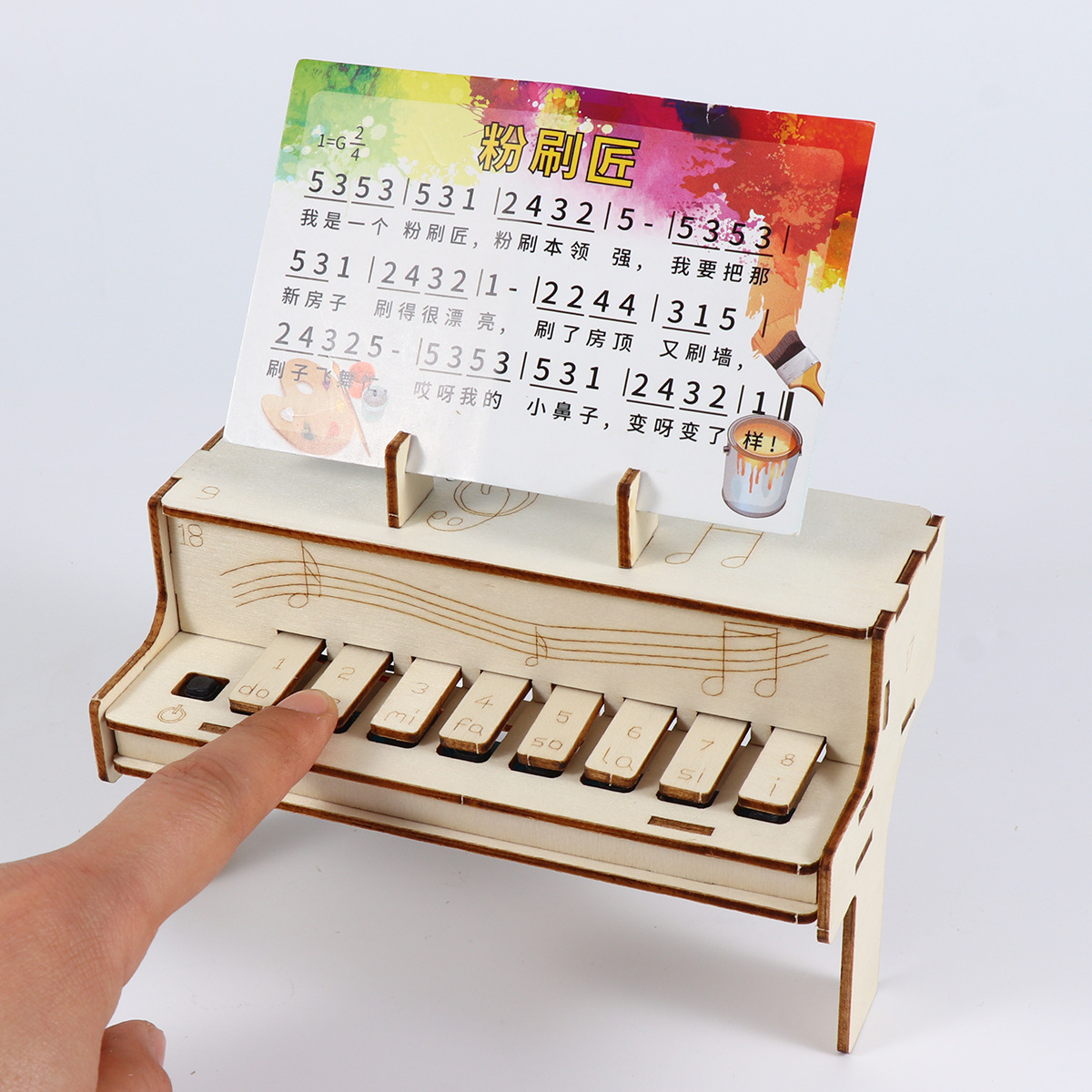 DIY Wooden Electronic Piano Mo - Diy Electronics Gadget review and price