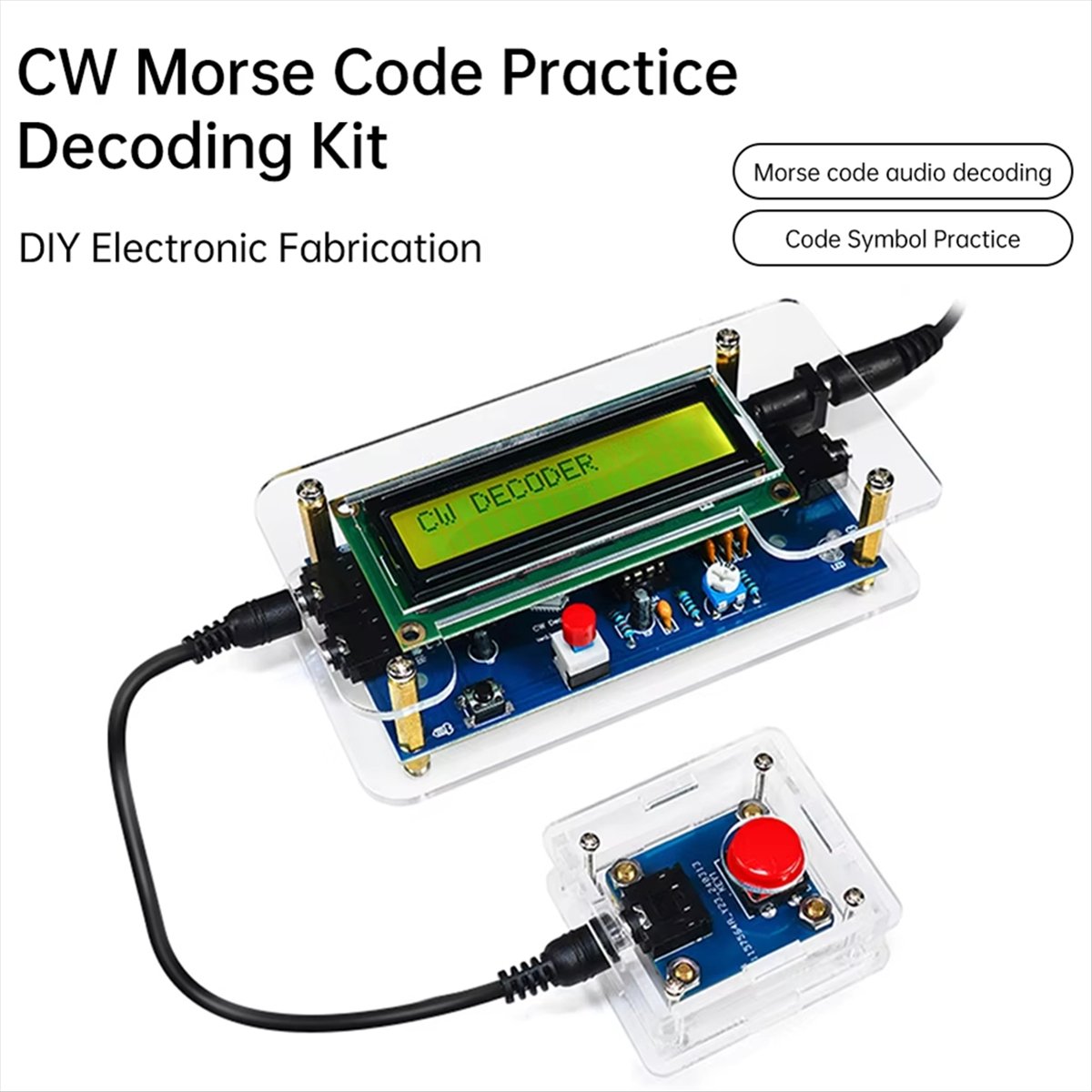 HDL DC9V CW Morse Code Decoder - Diy Electronics Circuits review and price