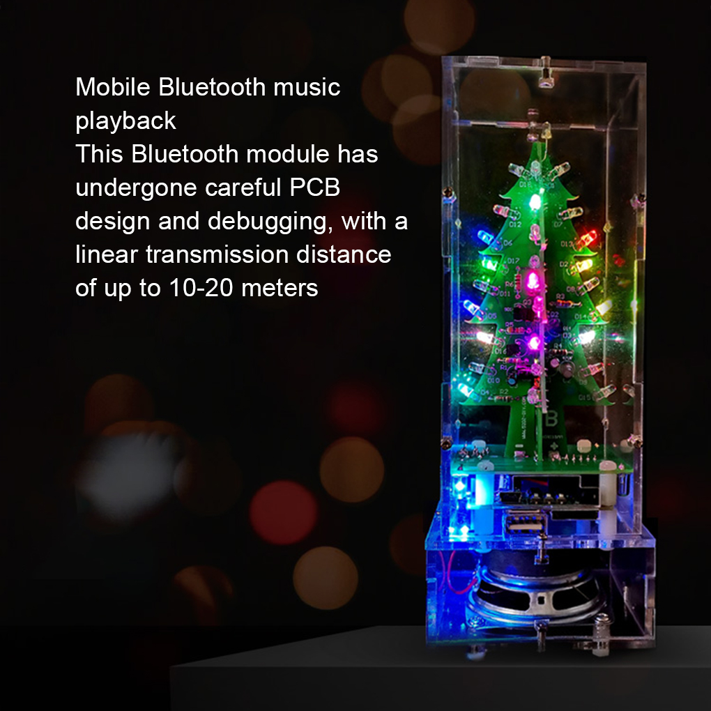 LED Colorful Christmas Tree DI - Diy Electronics Circuits review and price
