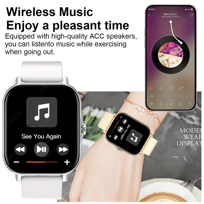 LAXASFIT New Men Women Smart W - Diy Electronics Music review and price